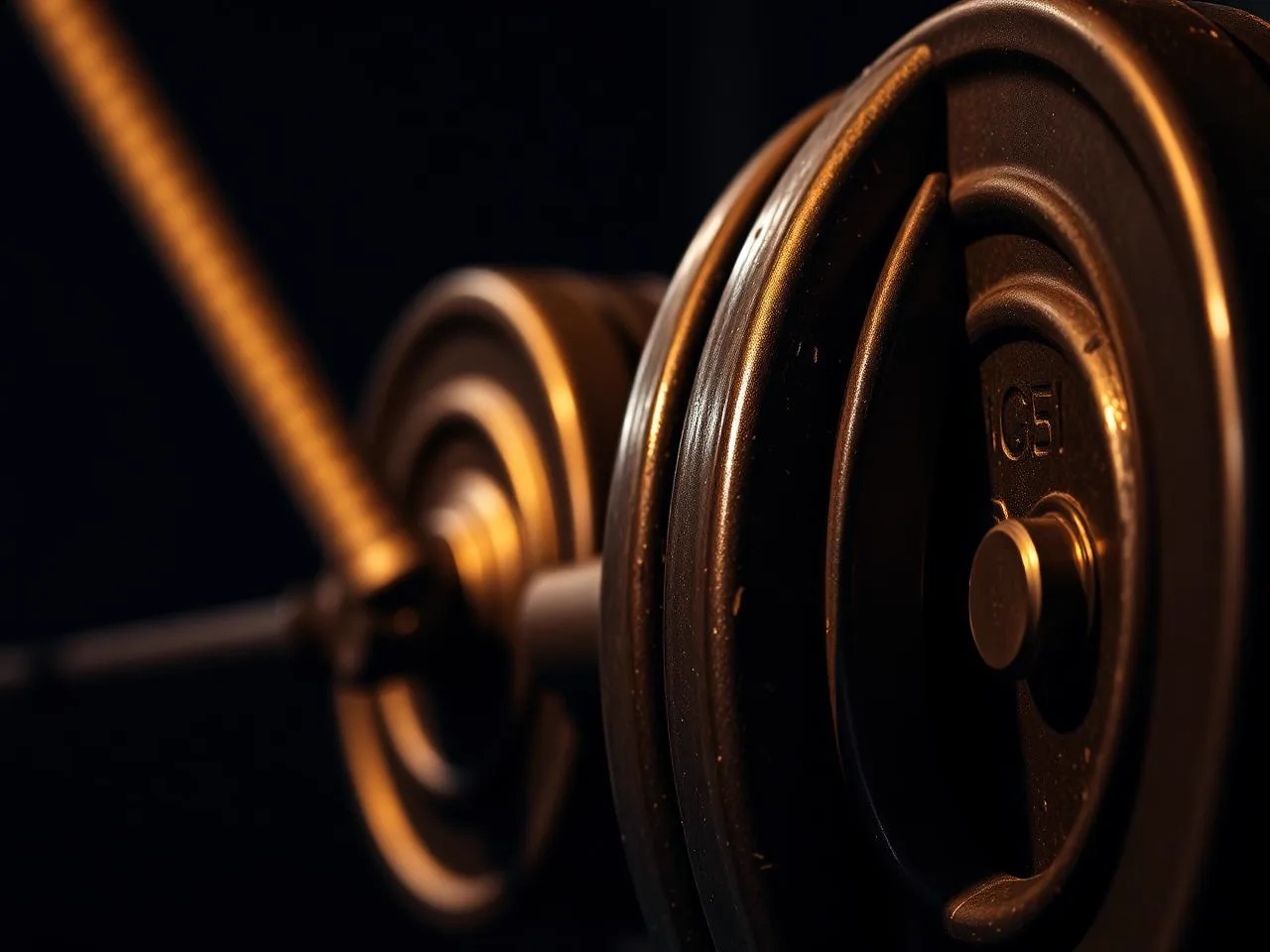 Krafttraining im Fitnessstudio s'GYM Eschen, Liechtenstein